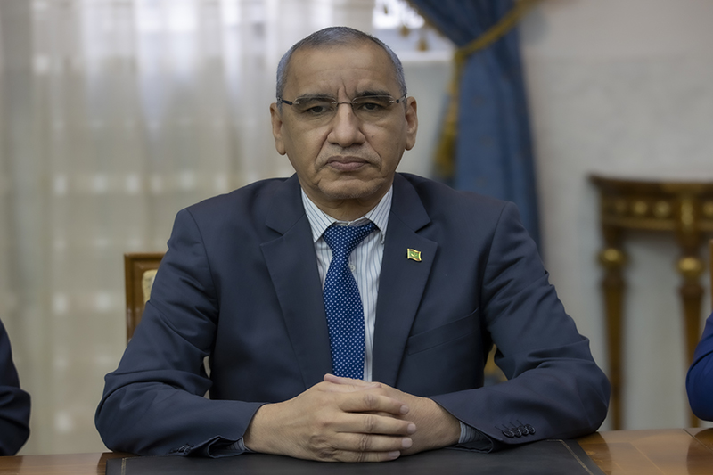 رجل النظام القوي وزير الداخلية محمد أحمد ولد محمد الأمين