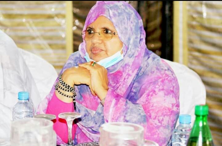رئيسة جهة نواكشوط السيدة فاطمة بنت عبد المالك