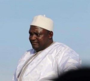 الرئيس الغامبي آداما بارو يزور موريتانيا لمدة ثلاثة أيام